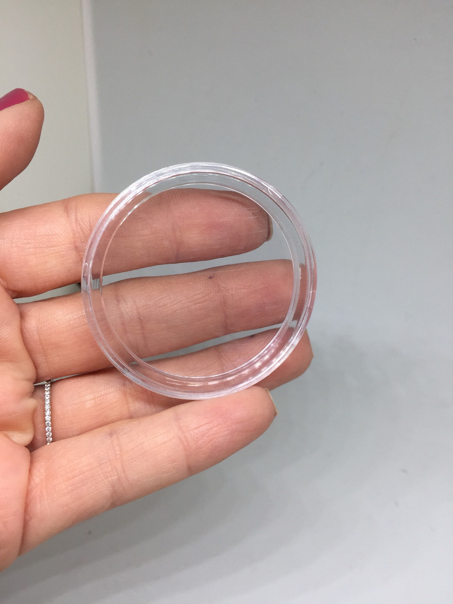 Hard Plastic Coin Holder Coin Protector Case Plastic Case for Etsy