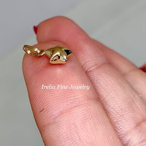 thumbnail image 2 of 14kt Yellow Gold 3D Puffed Star Charm - Italian Made, No Stone 2 of 4