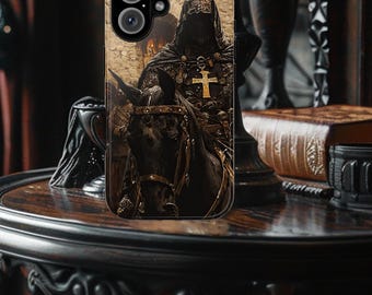 Knight Themed Phone Case - Tough Cases for Medieval Fans, Unique Gift for Fantasy Lovers, Stylish Protection for Smartphones, Medieval