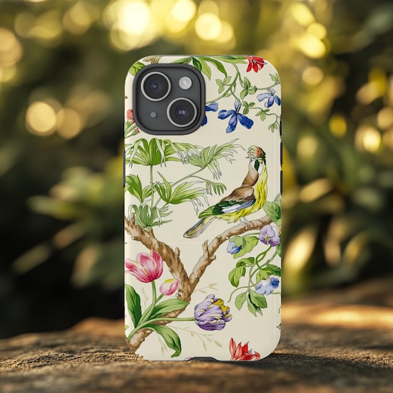 Luxury Botanical Tough Cases for Iphone, Pixel, Samsung - Scalamandre Style  Design, Protective Phone Covers, High-end Tech Accessories, - Etsy