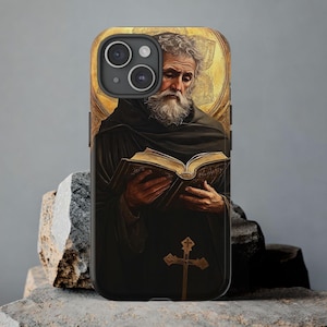 Christian Saint Tough Cases for iPhone, Pixel & Samsung - Religious Phone Covers, Protective Phone Cases, Christian Accessories, Easter