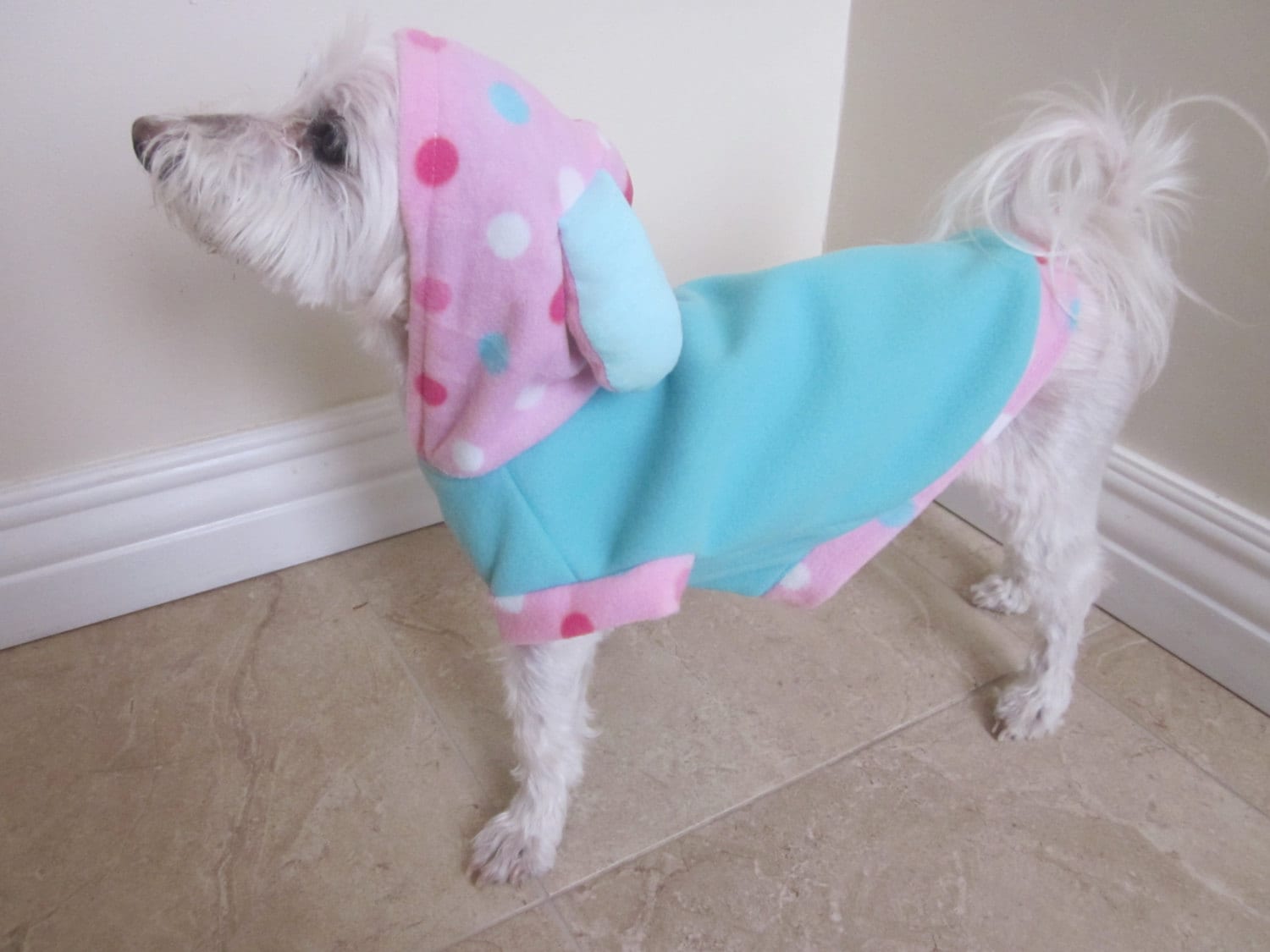 Meugler Animal Paradise Puppy & Bunny Knitted Vest with Hat
