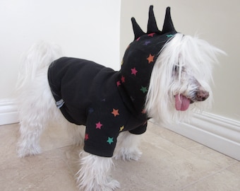 Dog Costume All Star Dinosaur dog hoodie with spike dog pull-over