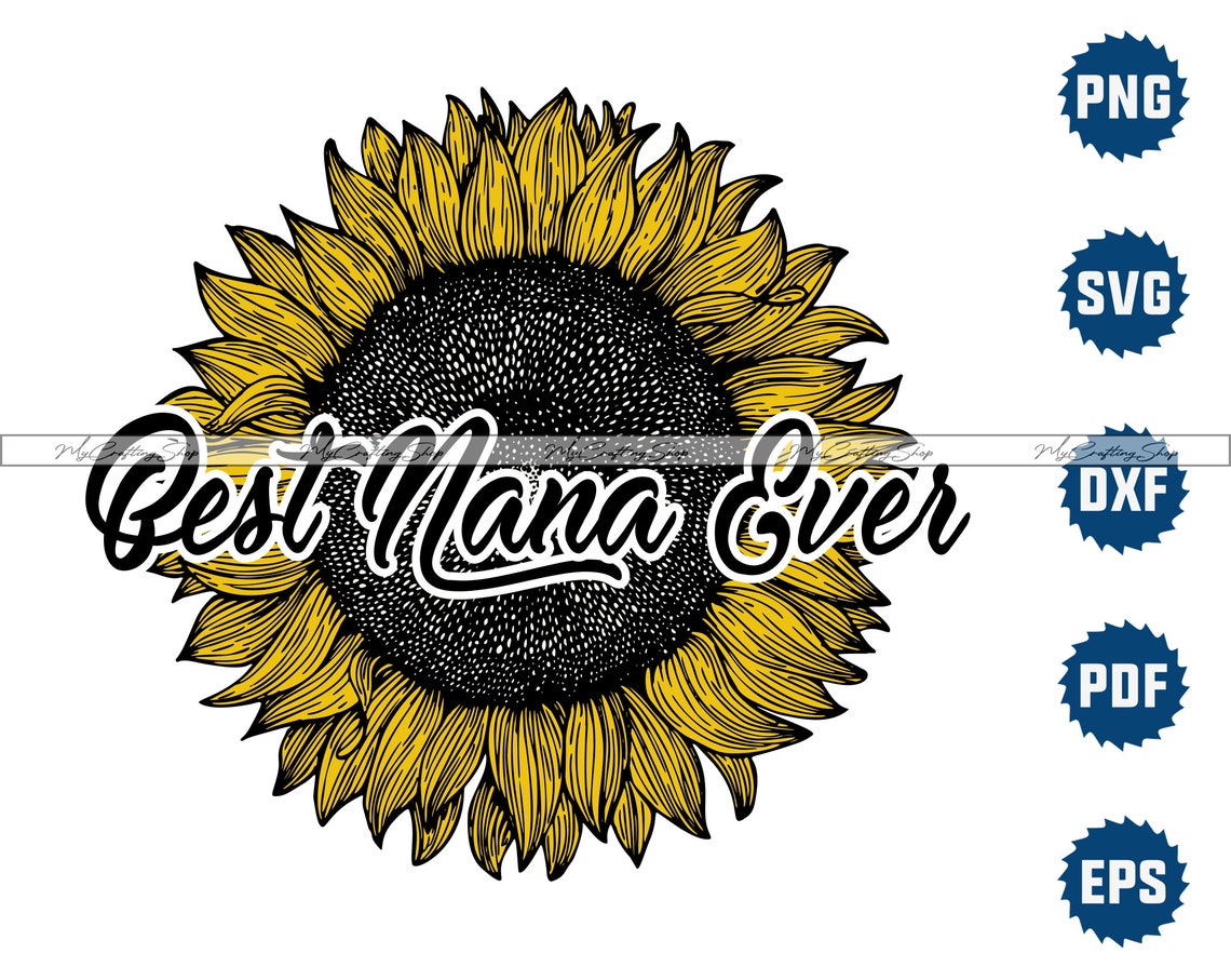 Free Free 258 Sunflower Nana Svg SVG PNG EPS DXF File