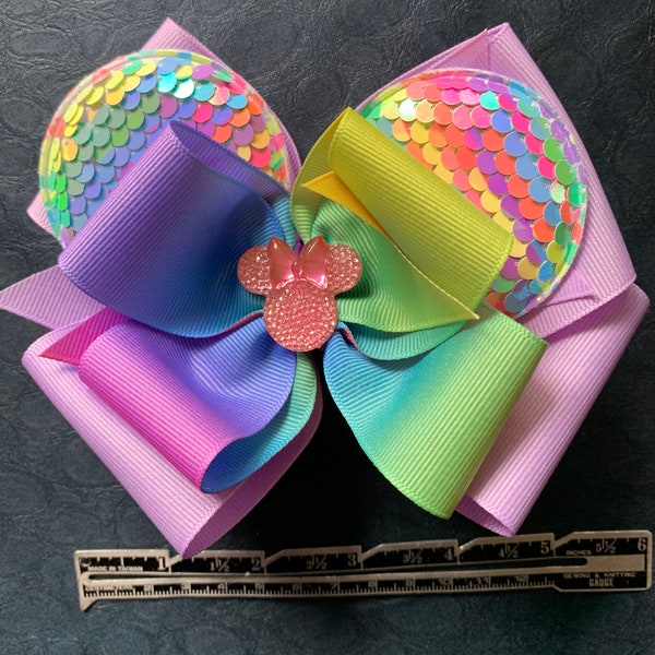 5” Disney-Themed Hair Bow