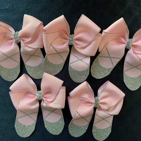 Ballet Hair Bow 4”