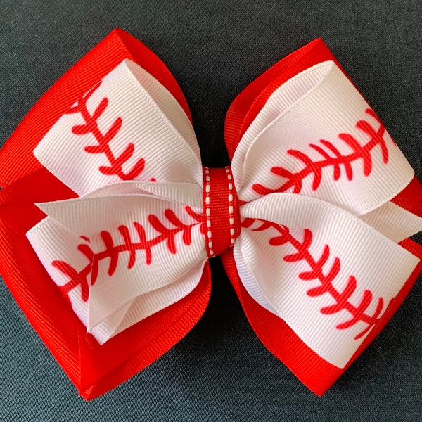 Baseball 5” Double Bow