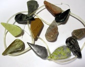 Jasper Teardrop Beads