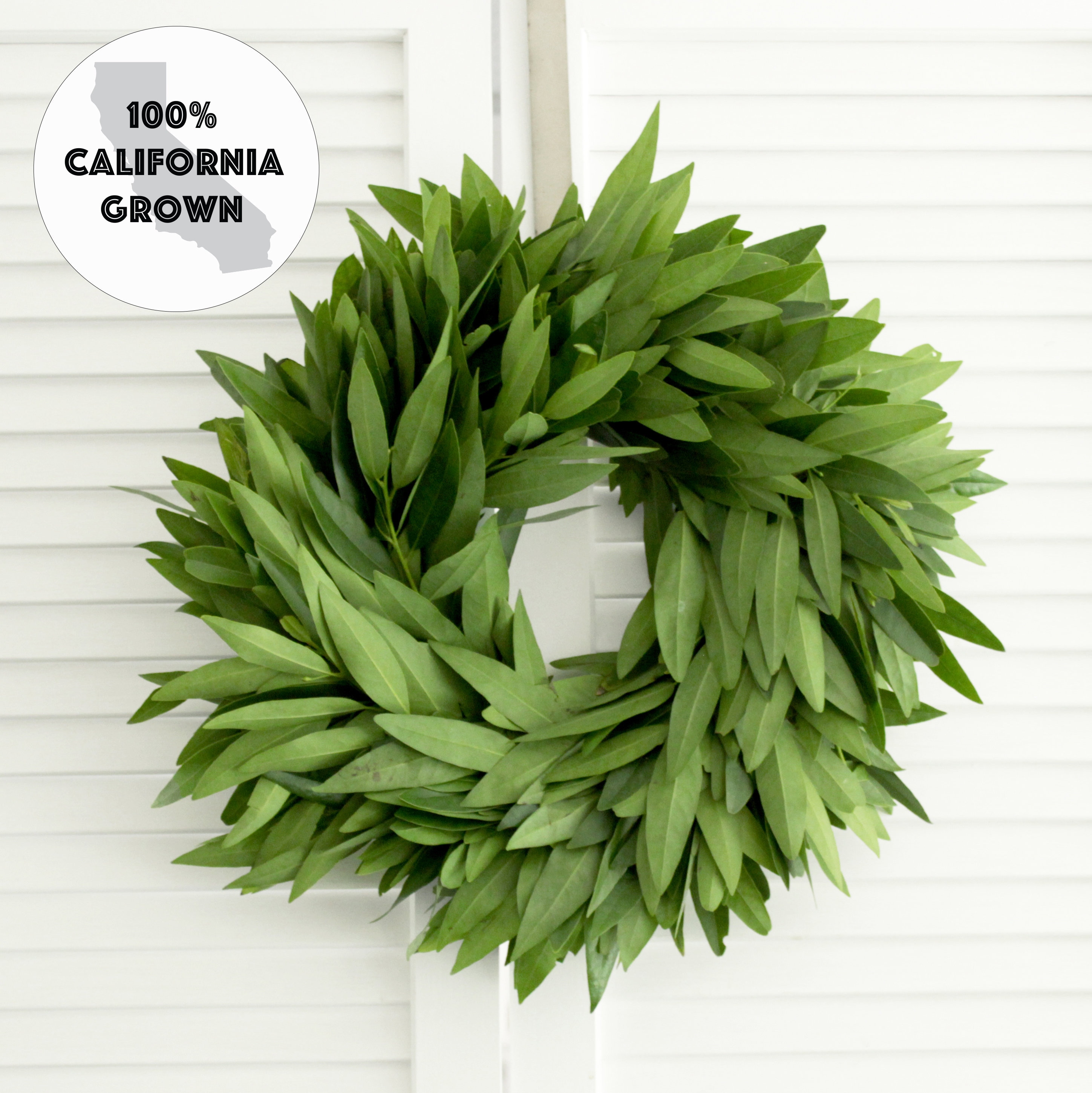 natural half wreathe no.733