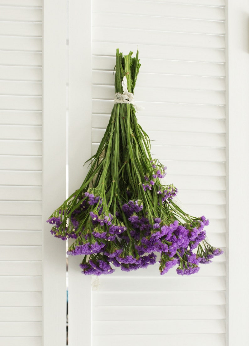 Purple Statices - Limonium 10-12 stems image 1