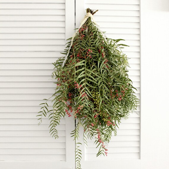 Fresh Hanging Pepperberry 5 stems Etsy