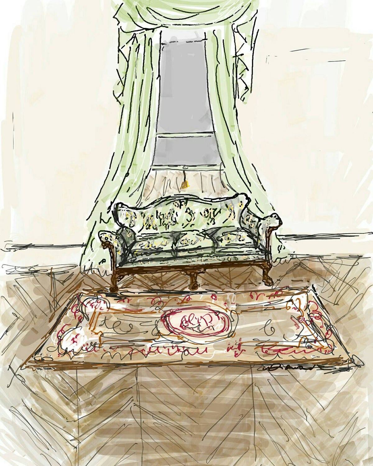 Love in Idleness Etsy