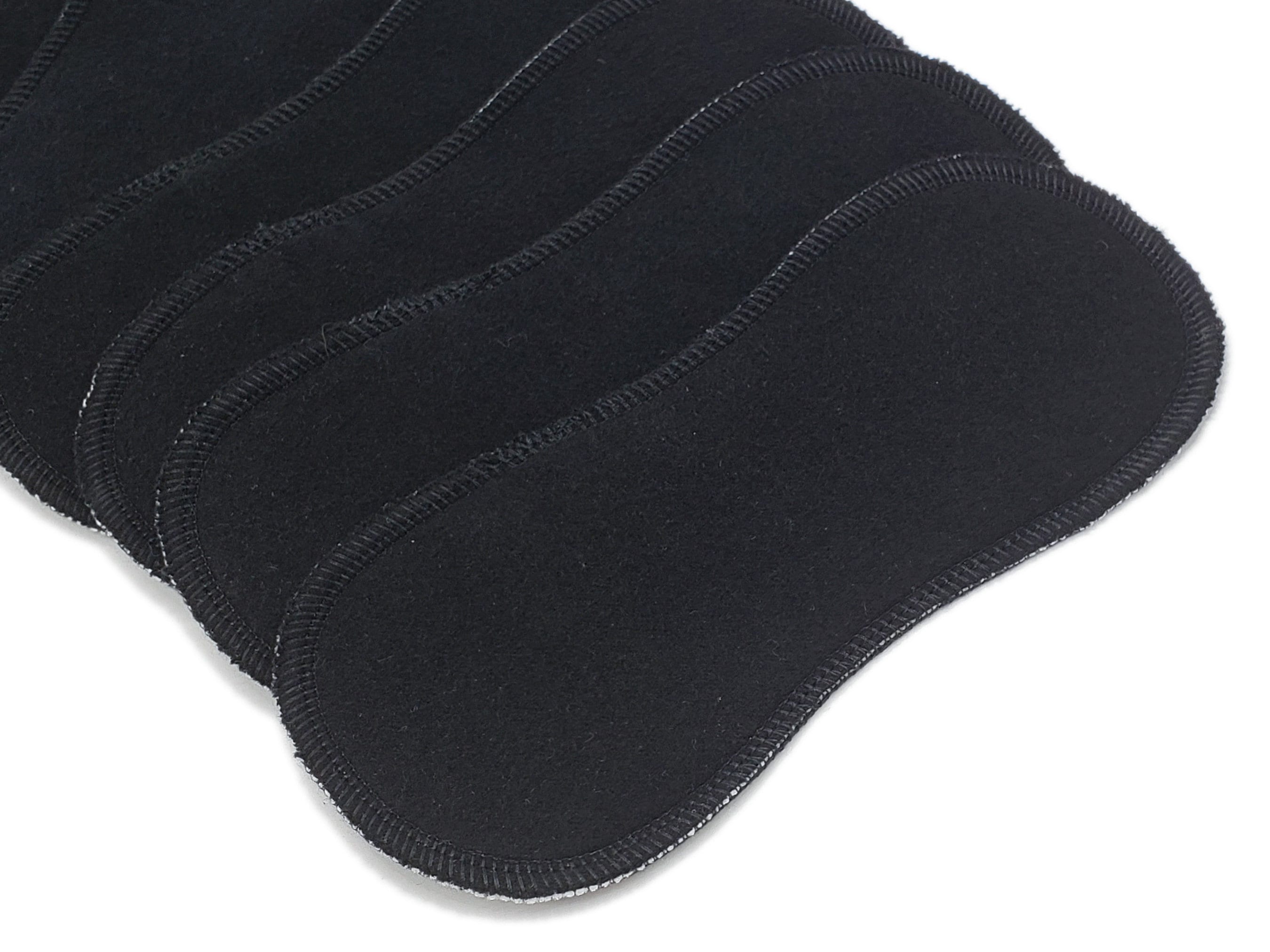 Reusable Wingless Panty Liners 4 Layers 100% Soft Cotton Made to