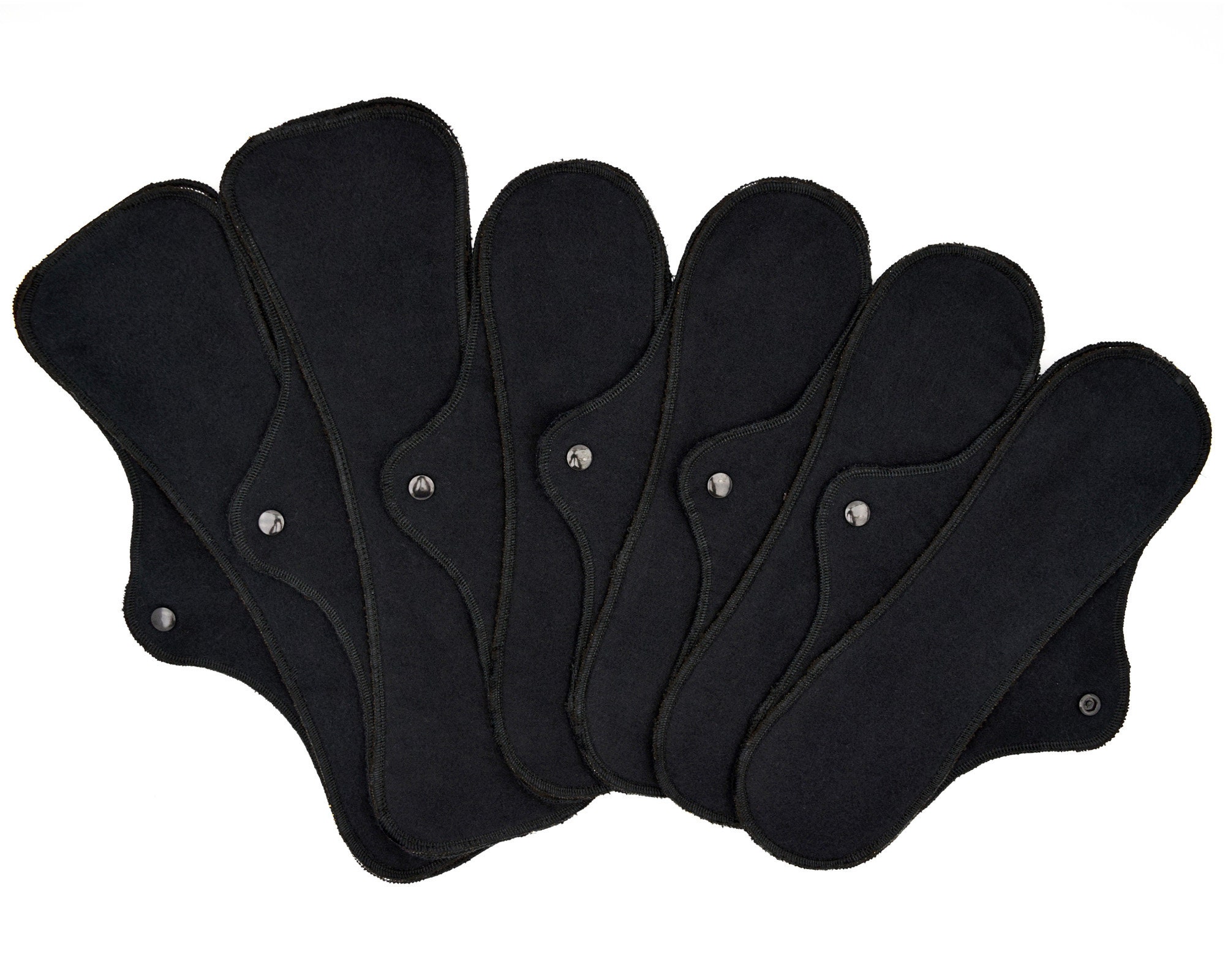 Heavy Flow Cloth Pads Set - RegularWings - Reusable Menstrual Cotton …