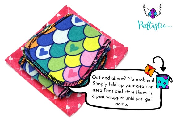 Diy wet bag for cloth pads new arrivals