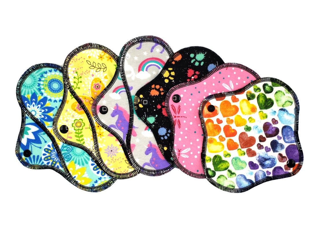 Light Flow Panty Liner Set Super Soft Cotton Flannel Cloth Etsy