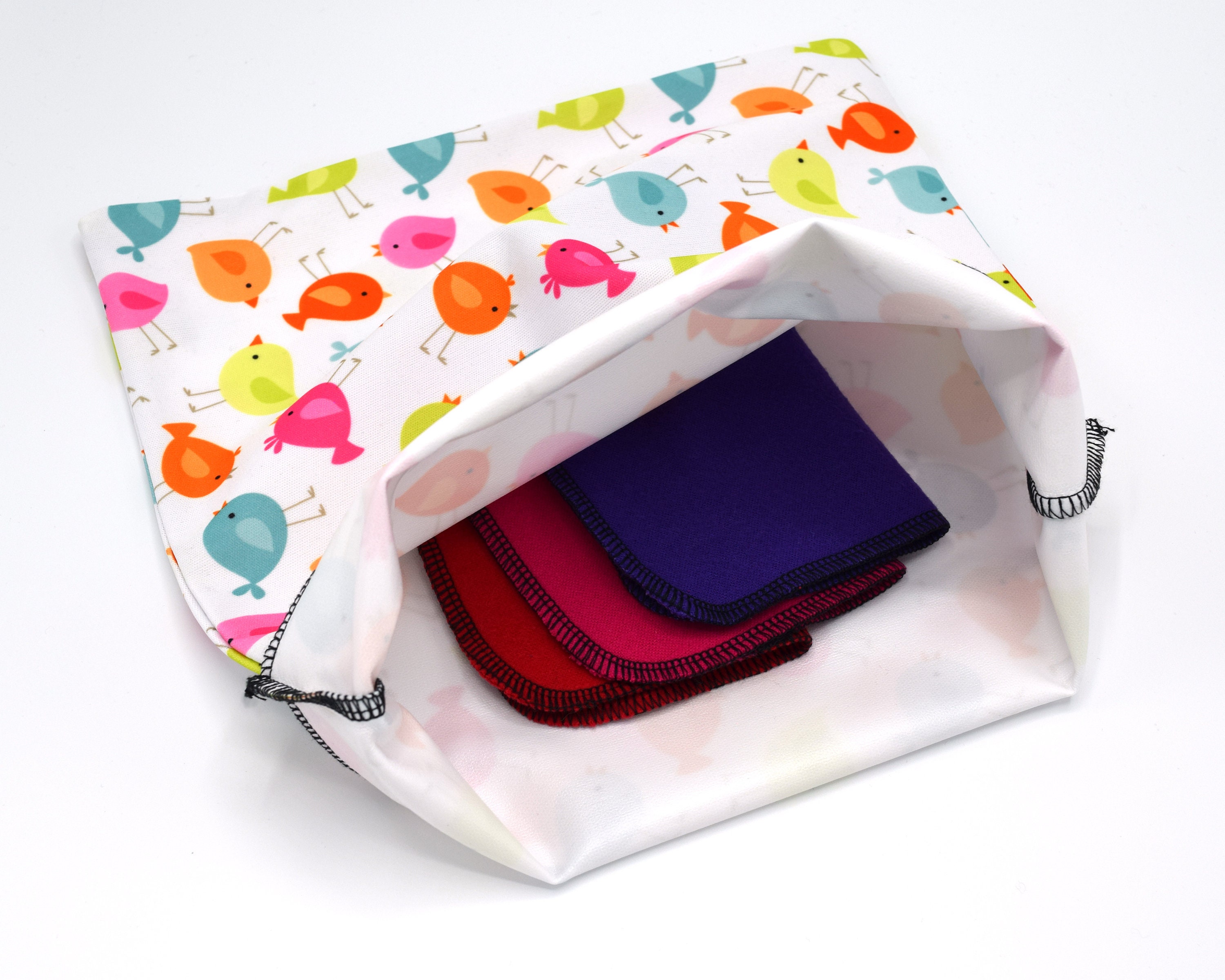 Wet bag for cloth pads sales