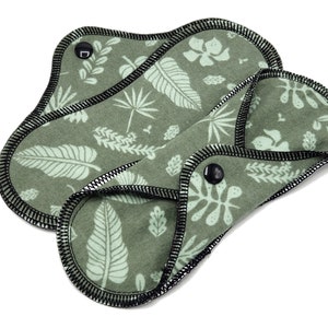 Cloth Reusable Washable THONG PANTY LINERS made from Organic Bamboo Velour  & PUL fabric available at www.Mama…
