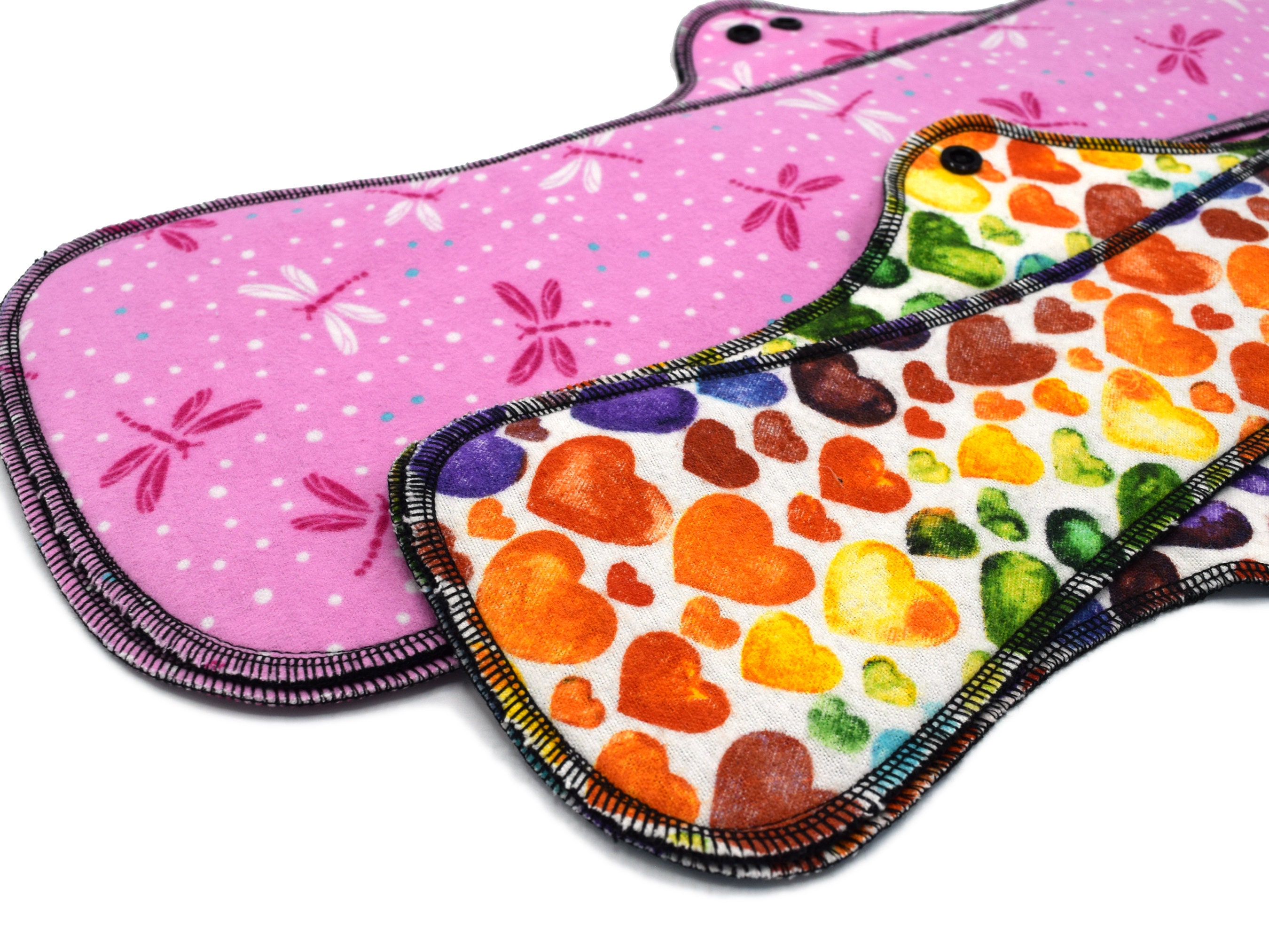 Extra Heavy Flow Cloth Pads Set Super Soft and Leakproof Reusable