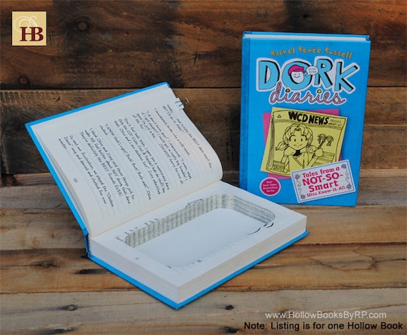 Cassaforte per libri vuoti Diari DORK n. 5 Blu Libro segreto -  Italia