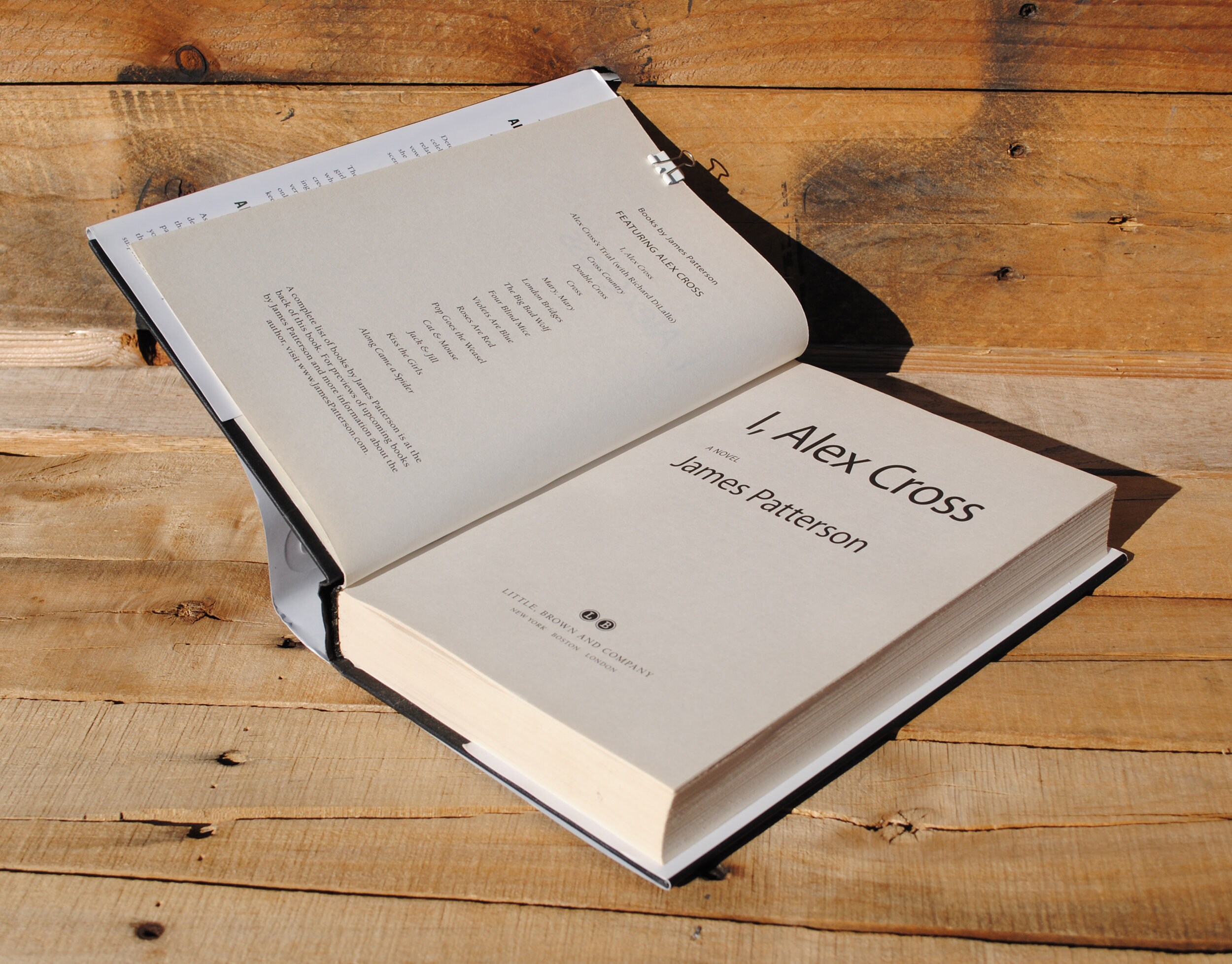 Hollow Book Safe - James Patterson - I, Alex Cross - Hollow Secret Book -  Etsy, image size:2500x1957