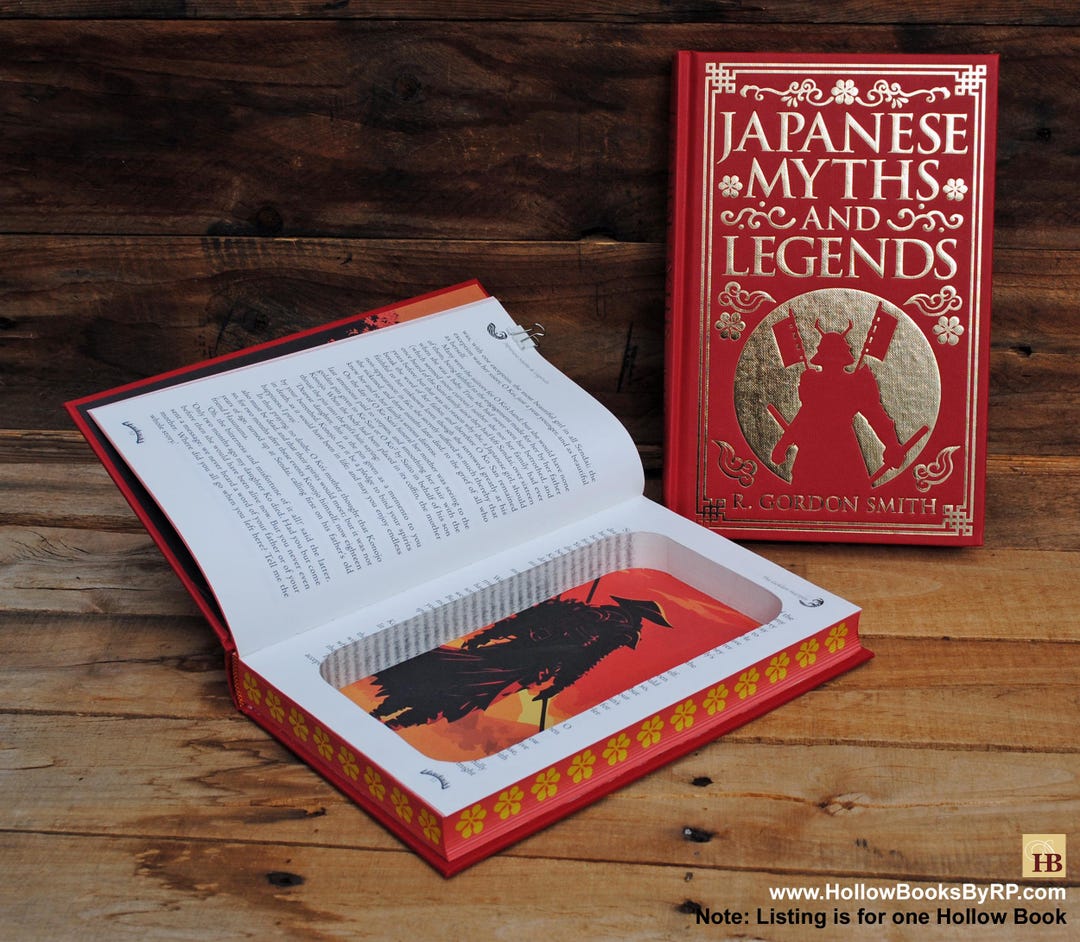 Hollow Book Safe - Japanese Myths and Legends - Hollow Secret Book
