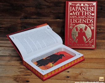 Hollow Book Safe - Japanese Myths and Legends - Hollow Secret Book PE