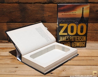 Hollow Book Safe - James Patterson - Zoo - Hollow Secret Book