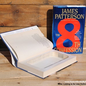 Holle boekenkluis - James Patterson - The 8th Confession - Hollow Secret Book