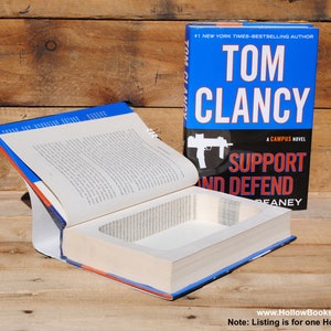 Holle boekenkluis - Tom Clancy - Support and Defend - Hollow Secret Book