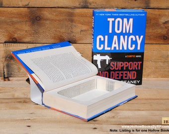 Hollow Book Safe - Tom Clancy - Support and Defend - Hollow Secret Book