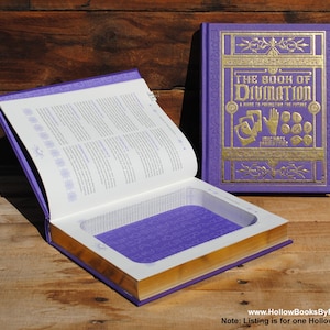 Hohlbuch Tresor - Das Buch der Weissagung - Hohles Geheimbuch