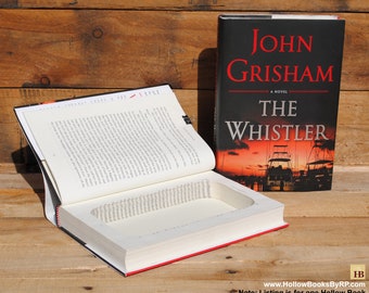 Hollow Book Safe - John Grisham - The Whistler - Hollow Secret Book