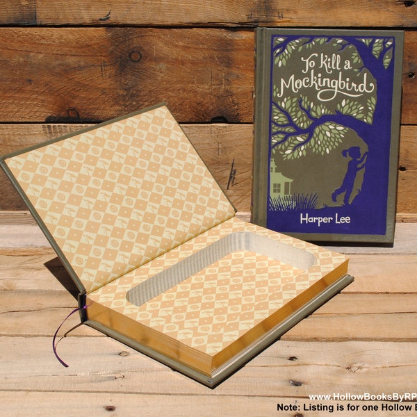 Hohl Buch Tresor - To Kill a Mockingbird - Leder gebunden (FS59S)