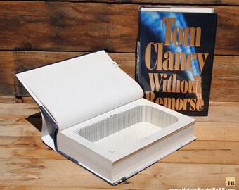 Hollow Book Safe - Tom Clancy - Without Remorse - Hollow Secret Book