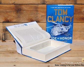 Hollow Book Safe - Tom Clancy - Code of Honor - Hollow Secret Book