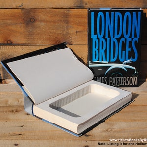 Holle boekenkluis - James Patterson - London Bridges - Hollow Secret Book