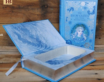 Hollow Book Safe - The Snow Queen - Leather Bound (FS59S)