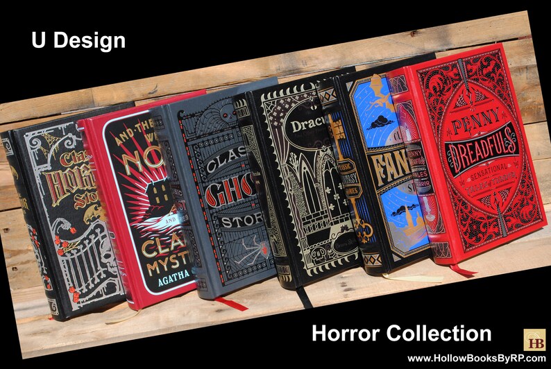 Custom Hollow Book Safe U-Design Horror Collection
