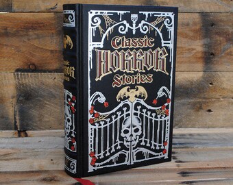 Hollow Book Safe - Classic Horror Stories - Leather Bound