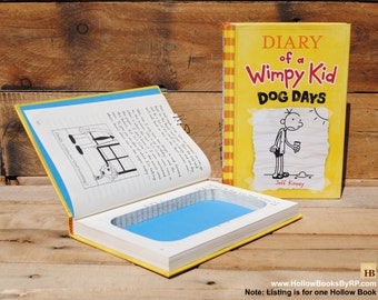 Hollow Book Safe - Diary of a Wimpy Kid - Dog Days