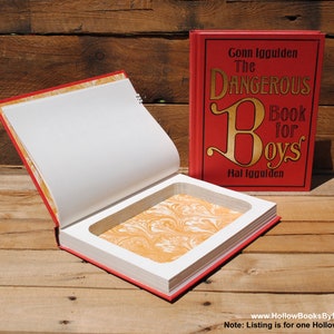 Hollow Book Safe - O Livro Perigoso para Meninos - Hollow Secret Book