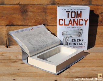 Hollow Book Safe - Tom Clancy - Enemy Contact - Hollow Secret Book
