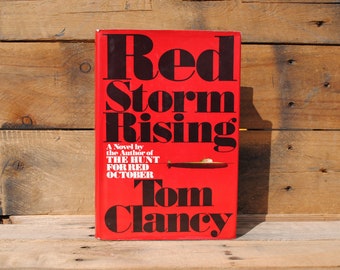 Hollow Book Safe - Tom Clancy - Red Storm Rising - Hollow Secret Book