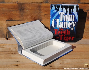 Hollow Book Safe - Tom Clancy - The Teeth of the Tiger - Hollow Secret Book