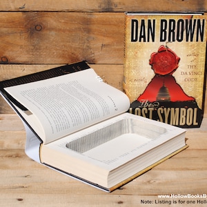 Holle boekenkluis - Dan Brown - The Lost Symbol - Hollow Secret Book