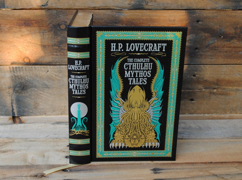 Hollow Book Safe - Cthulhu Mythos Tales - Leather Bound (FS59S) - Etsy