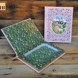 Boekenkluis - Heidi - leergebonden holle boekenkluis