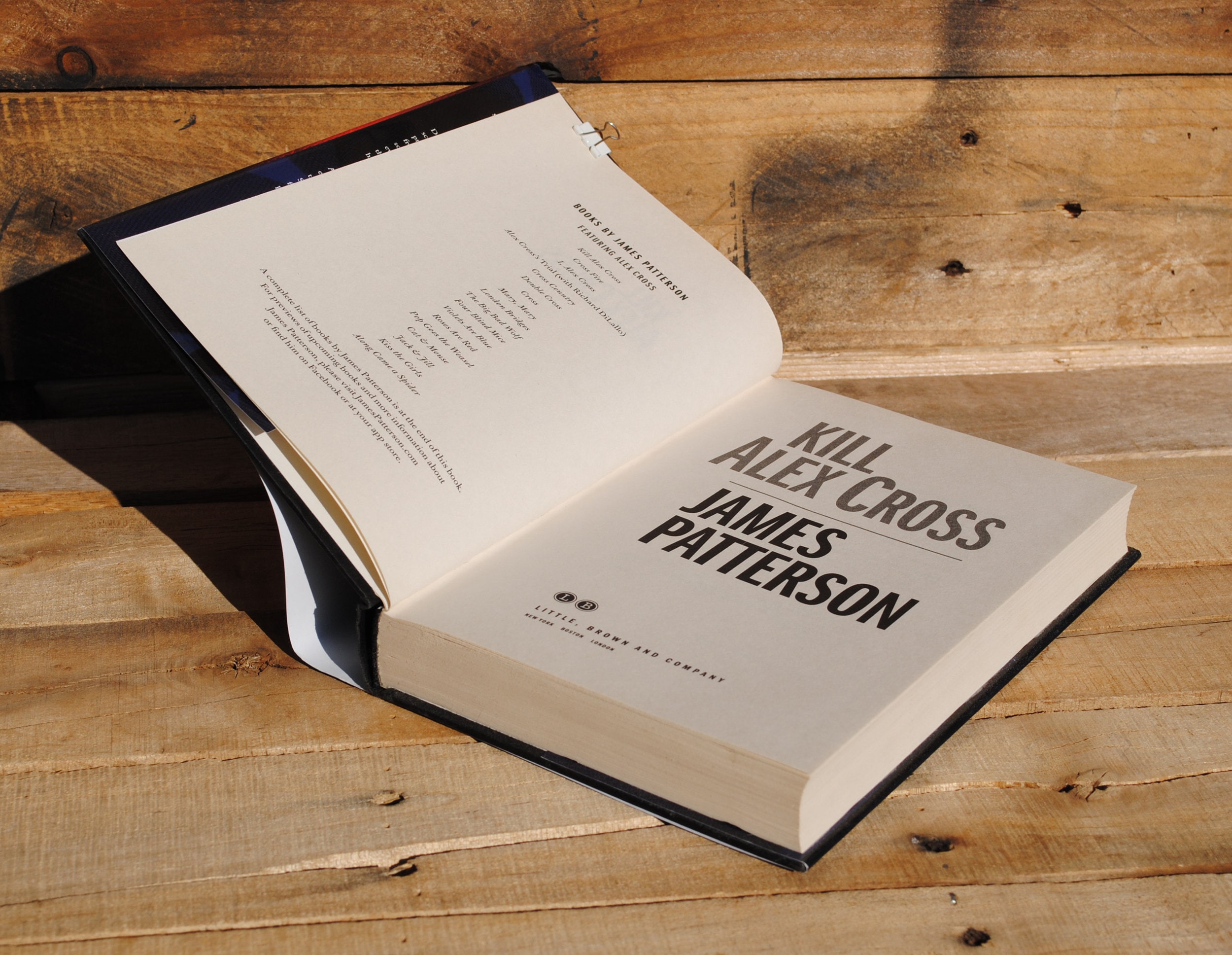 Buy Hollow Book Safe - James Patterson - Kill Alex Cross - Hollow Secret  Book Online in India - Etsy, image size:2500x1937