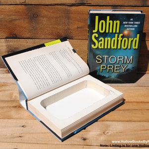 Cofre para Livros Ocos - John Sandford - Storm Prey - Livro Secreto Oco